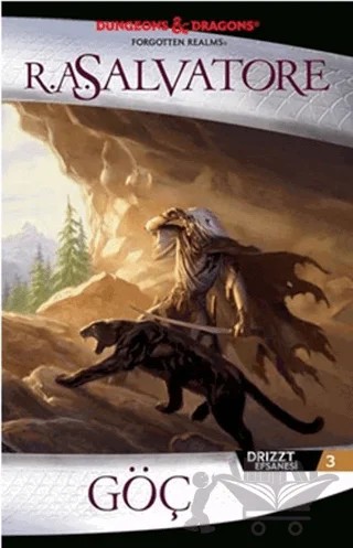 Göç – R. A. Salvatore – İthaki Yayınları kitap kapağı