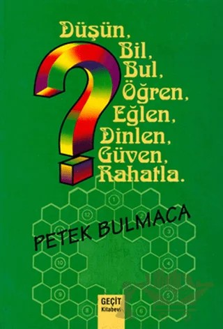 Petek Bulmaca – Kolektif – Geçit Kitabevi kitap kapağı