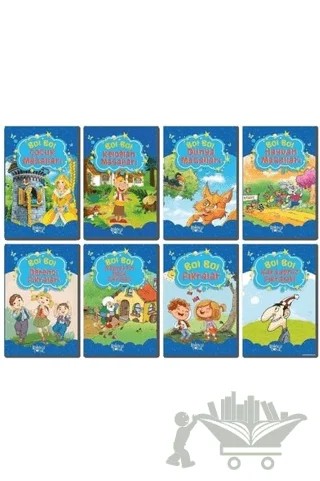 Bol Bol Fıkra ve Masallar Seti (8 Kitap Takım) – Kolektif – Koloni Çocuk kitap kapağı