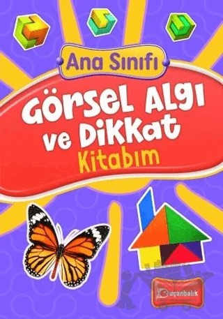 Ana Sınıfı Görsel Algı ve Dikkat Kitabım – Şenay Erdem – Tudem Yayınları - Bayilik kitap kapağı