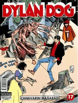 Dylan Dog Canavarın Mağarası Sayı: 17 – Claudio Chiaverotti – Lal Kitap kitap kapağı
