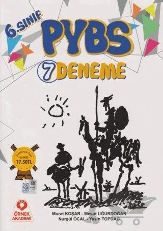 6. Sınıf PYBS 7 Deneme – Mesut Uğurdoğan, Murat Koşar, Nurgül Öcal, Yasin Topdağ – Örnek Akademi kitap kapağı