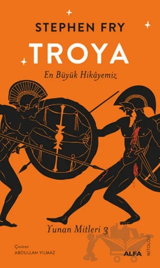 Troya – Stephen Fry – Alfa Yayınları kitap kapağı
