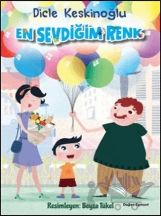 En Sevdiğim Renk – Dicle Keskinoğlu – Doğan Egmont Yayıncılık kitap kapağı