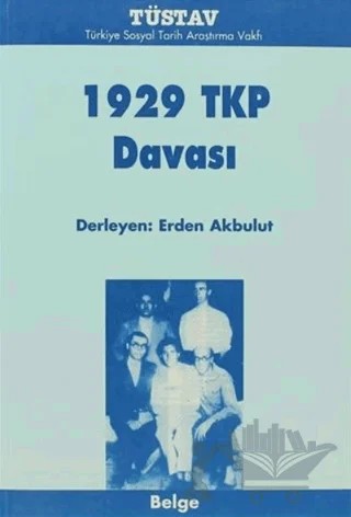 1929 TKP Davası – Kolektif – Tüstav İktisadi İşletmesi kitap kapağı