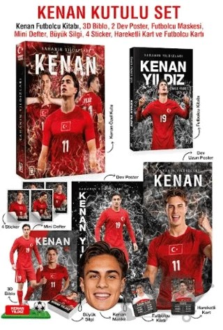 Kenan Özel Kutulu Set – Sahanın Yıldızları – Kolektif – Parodi Yayınları kitap kapağı