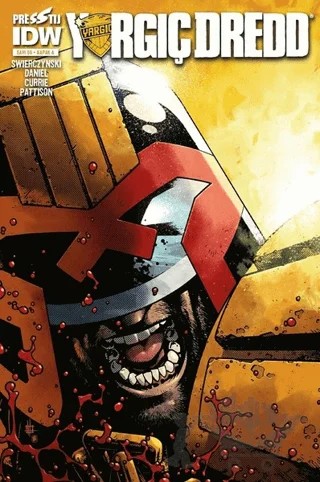 Yargıç Dredd Sayı: 6 - Kapak A – Presstij Kitap kitap kapağı