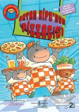 Bayan Hipo’nun Pizzacısı – Vivian French – İş Bankası Kültür Yayınları kitap kapağı