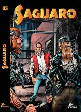 Saguaro - 3 – Bruno Enna – Çizgi Düşler Yayınevi kitap kapağı