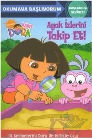 Kaşif Dora - Ayak İzlerini Takip Et! Okumaya Başlıyorum – Christine Ricci – Doğan Egmont Yayıncılık kitap kapağı
