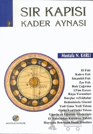 Sır Kapısı Kader Aynası – Mustafa N. Karlı – Milenyum Yayınları kitap kapağı