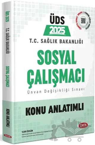 Sağlık Bakanlığı ÜDS Sosyal Çalışmacı Konu Anlatımlı – Kolektif – Data Yayınları kitap kapağı
