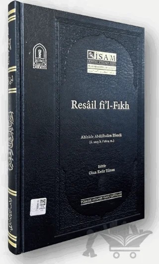 Resail Fi’l Fıkh – Ahizade Abdülhalim Efendi – İsam Yayınları kitap kapağı