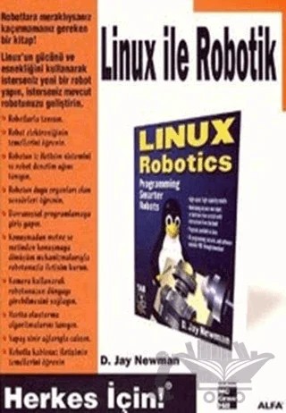 Linux ile Robotik – D. Jay Newman – Alfa Yayınları kitap kapağı