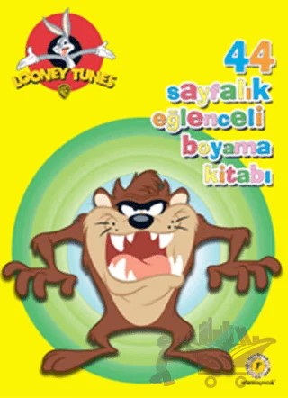 44 Sayfalık Eğlenceli Boyama Kitabı - Tazmanya Canavarı – Kolektif – Artemis Yayınları kitap kapağı