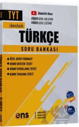 TYT Türkçe Soru Bankası – Göksu Çetin, Mikail Öztaş – ENS Yayınları kitap kapağı