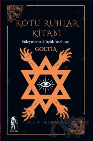 Kötü Ruhlar Kitabı – L. W. De Laurence – Nostos Yayınları kitap kapağı
