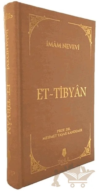 Et-Tibyan – İmam Nevevi – Tahlil Yayınları kitap kapağı