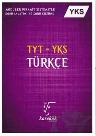 TYT YKS Türkçe Konu Anlatımı – Kolektif – Karekök Yayıncılık kitap kapağı