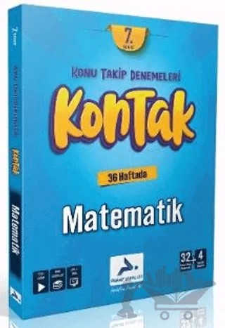 7. Sınıf Kontak Matematik Denemeleri – Kolektif – Paraf Yayınları kitap kapağı