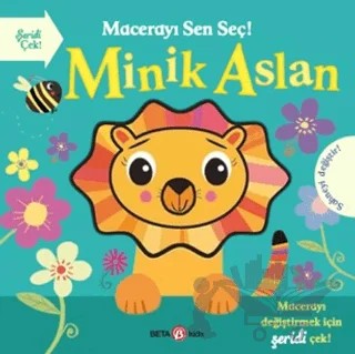 Macerayı Sen Seç! - Minik Aslan – Holly Hall – Beta Kids kitap kapağı