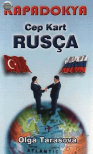 Kapadokya Cep Kart Rusça – Olga Tarasova – Kapadokya Yayınları kitap kapağı