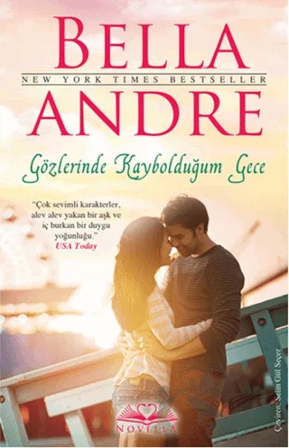 Gözlerinde Kaybolduğum Gece – Bella Andre – Novella kitap kapağı