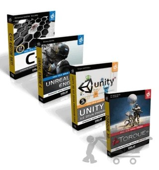 Oyun Programlama Uzmanlığı Seti (4 Kitap Takım) – Kolektif – Kodlab Yayın Dağıtım kitap kapağı