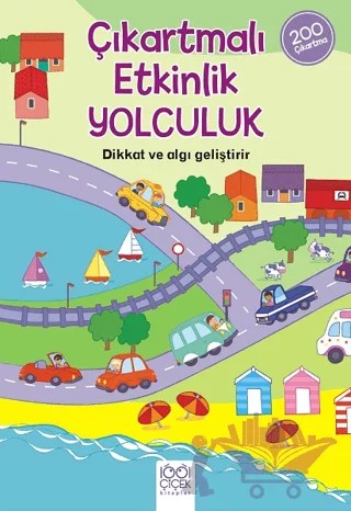Çıkartmalı Etkinlik Yolculuk – Samanta Meredith – 1001 Çiçek Kitaplar kitap kapağı