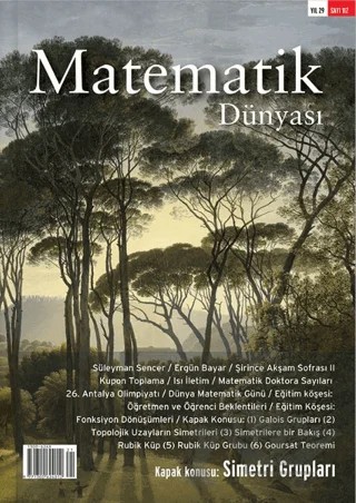 Matematik Dünyası Dergisi Sayı: 112 – Nesin Yayınevi kitap kapağı