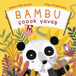 Bambu Çoook Yavaş – Benas Berantas – İthaki Çocuk Yayınları kitap kapağı