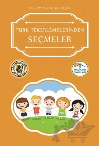 Türk Tekerlemelerinden Seçmeler – Kolektif – Maviçatı Yayınları kitap kapağı