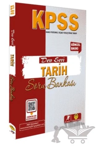 2024 KPSS Dev Seri- Tarih Soru Bankası – Kolektif – Tasarı Eğitim Yayınları kitap kapağı