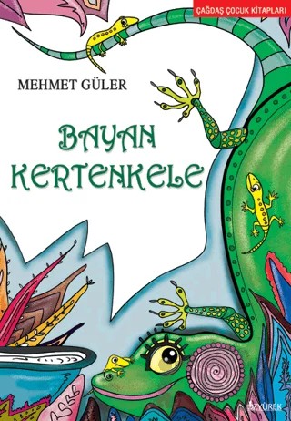 Bayan Kertenkele – Mehmet Güler – Özyürek Yayınları kitap kapağı