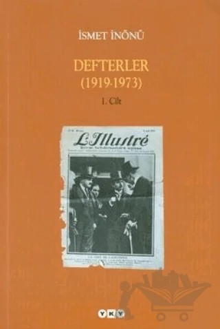 Defterler / İsmet İnönü 1919-1973 2 Cilt Takım – İsmet İnönü – Yapı Kredi Yayınları kitap kapağı