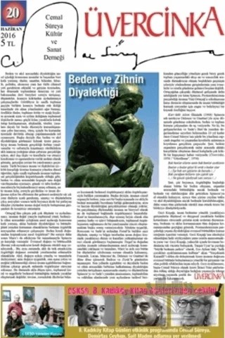 Üvercinka Dergisi Sayı: 20 Haziran 2016 – Üvercinka Dergisi kitap kapağı
