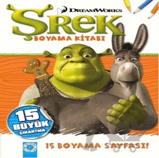 DreamWorks - Şhrek Boyama Kitabı – Kolektif – Artemis Yayınları kitap kapağı