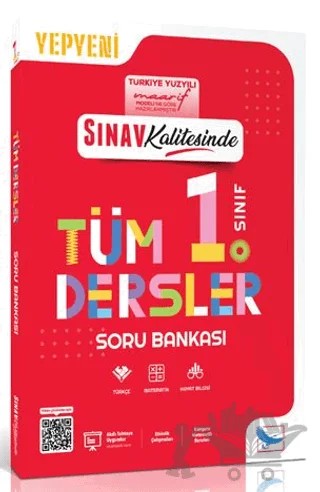 Sınav Kalitesinde 1. Sınıf Tüm Dersler Soru Bankası – Kolektif – Sınav Yayınları kitap kapağı
