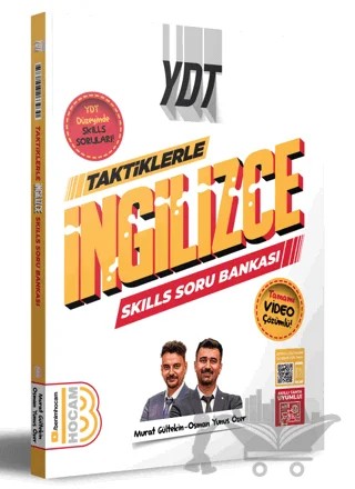 2025 YDT Taktiklerle İngilizce SKILLS Soru Bankası – Murat Gültekin, Osman Yunus Özer – Benim Hocam Yayınları kitap kapağı