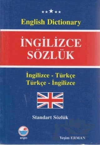 İngilizce Sözlük (Standart Sözlük) – Yeşim Erman – Engin Yayınevi kitap kapağı