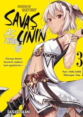 Savaşçının Açlığı 3 – Ichika Issiki – Athica Yayınları kitap kapağı