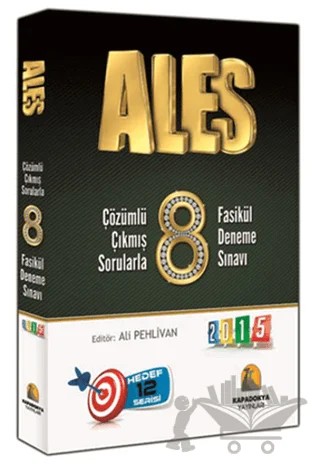 Kapadokya 2015 Ales 8 Fasikül Deneme-Çözümlü Çıkmış Sorularla – Kolektif – Kapadokya Yayınları kitap kapağı