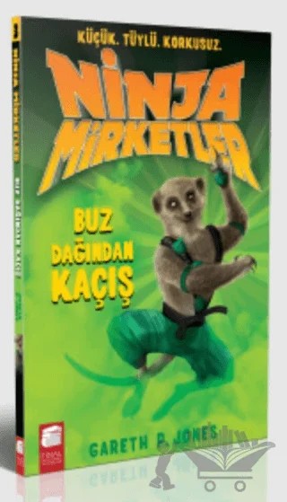 Ninja Mirketler - Buz Dağından Kaçış – Gareth P. Jones – Final Kültür Sanat Yayınları kitap kapağı