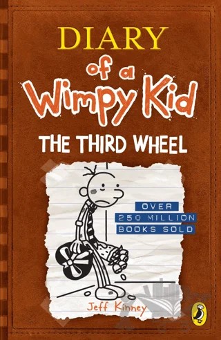 Diary of a Wimpy Kid: The Third Wheel – Jeff Kinney – Puffin Books kitap kapağı