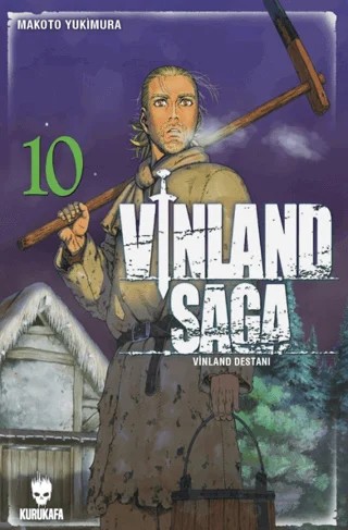 Vinland Saga - Vinland Destanı 10 – Makoto Yukimura – Kurukafa Yayınevi kitap kapağı