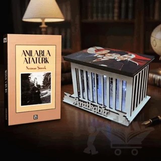 Anılarla Atatürk ve Kocatepe Ahşap Anıtkabir Işıklı Maket – Neriman Şimşek – Halk Kitabevi kitap kapağı