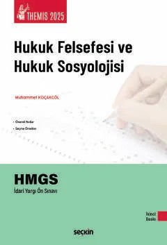 THEMIS – Hukuk Felsefesi ve Hukuk Sosyolojisi Konu Kitabı – Muhammet Koçakgöl – Seçkin Yayıncılık kitap kapağı