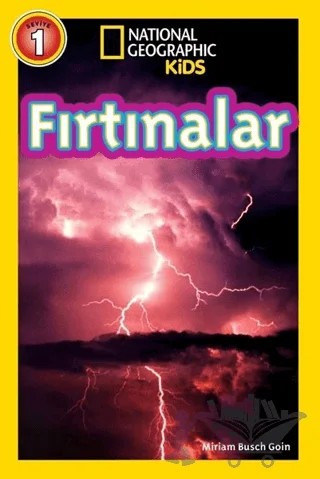 Fırtınalar - Seviye 1 – Miriam Busch Goin – Beta Kids kitap kapağı