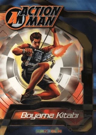 Action Man (Mavi) Boyama Kitabı – Kolektif – Mandolin Yayınları kitap kapağı