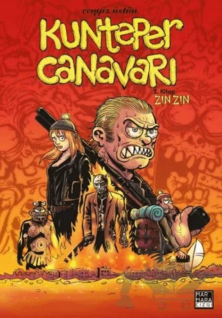 Kunteper Canavarı 2. Kitap - Zın Zın – Cengiz Üstün – Marmara Çizgi kitap kapağı